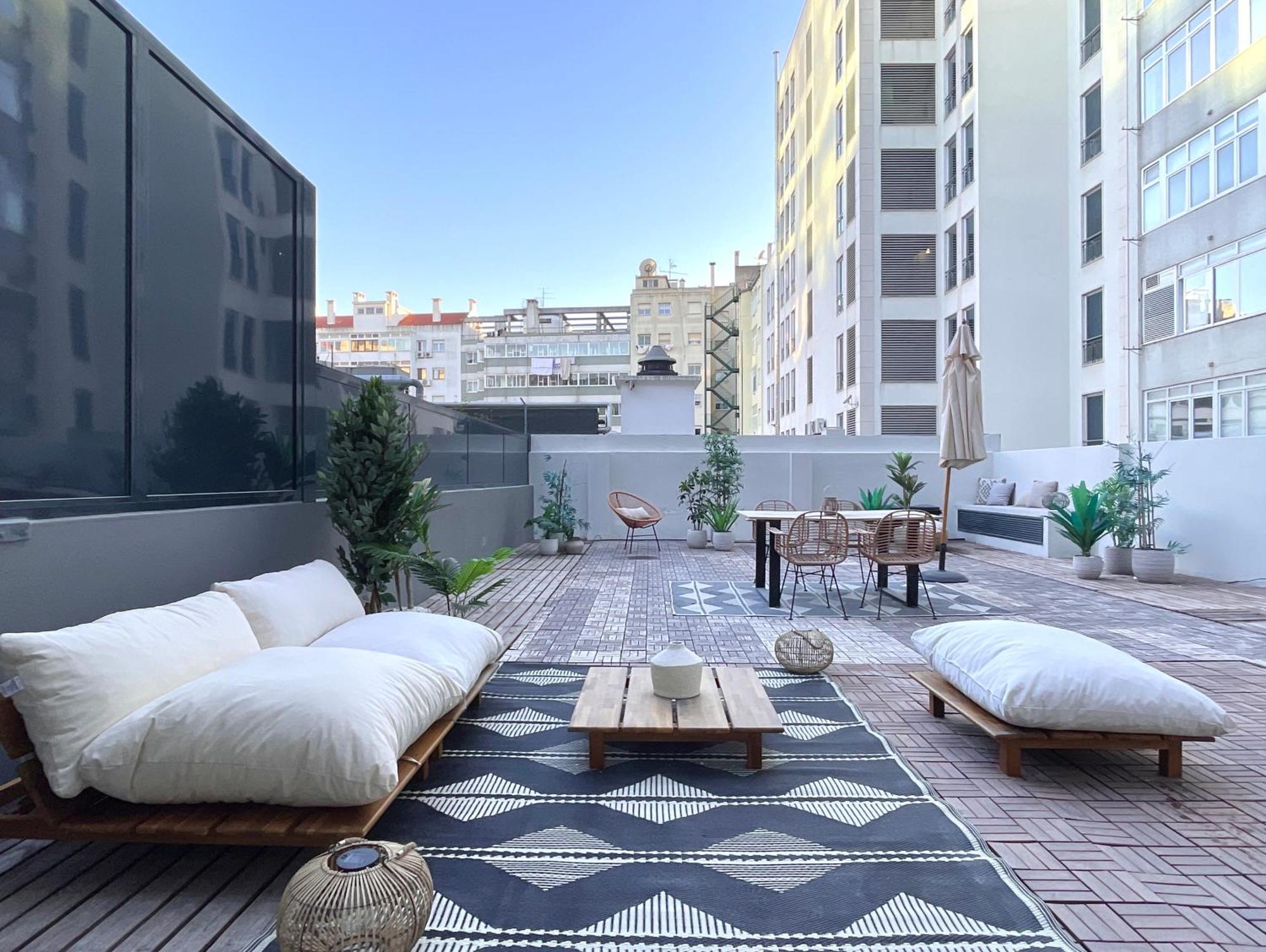 Casa Boma Lisboa - Brighting Apartment With Spacious Terrace - Alvalade III Экстерьер фото