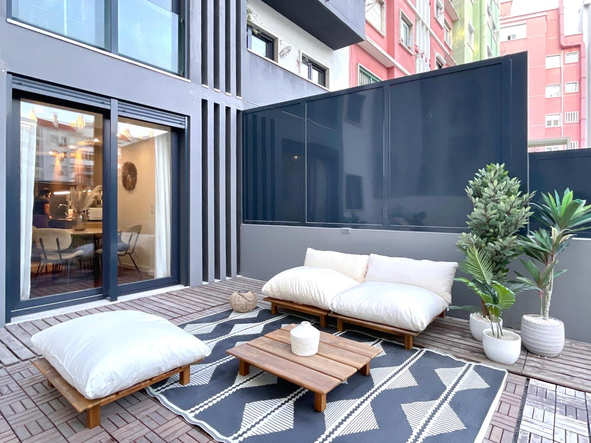 Casa Boma Lisboa - Brighting Apartment With Spacious Terrace - Alvalade III Экстерьер фото
